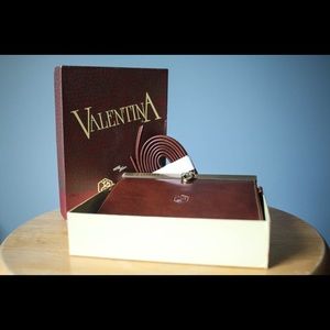 VALENTINA LEATHER CLUTCH